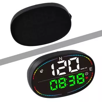 Абсолютно новый проекционный дисплей автомобильные аксессуары ABS+PC автомобильный GPS цифровой спидометр для мотоцикла HUD проекционный дисплей CHINA