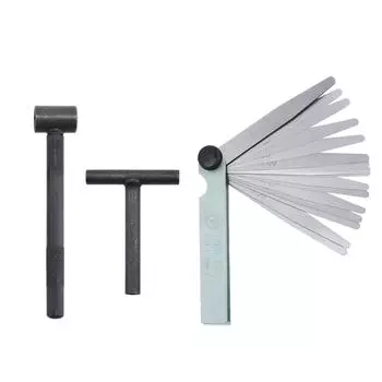 Абсолютно новый, высококачественный, 3 шт./компл., универсальный инструмент для регулировки клапана двигателя мотоцикла, гаечный ключ с винтом клапана, щуп для автомобиля, инструменты для обслуживания мотоцикла