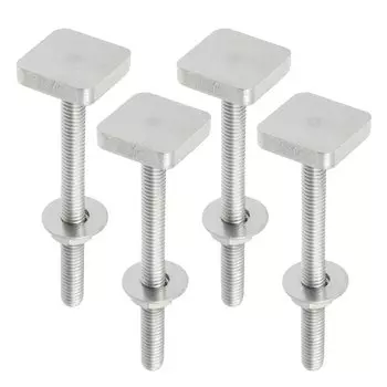 ABSOPRO Багажник на крышу автомобиля Т-образные пазы Болты M6 с гайками шайбами Т-образные