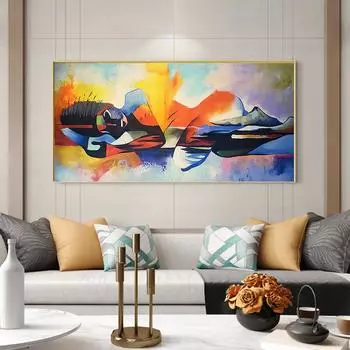 Абстрактная картина маслом Будды на холсте религиозные плакаты и принты настенная художественная картина для декора гостиной 20cm40cm NoFrame