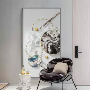 Абстрактная мраморная графика, дизайн, холст, живопись, плакаты и печать, современные геометрические настенные картины для гостиной, прохода, дома 21*30cm