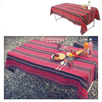 Абстрактная скатерть для пикника, уличная, с племенным принтом коренных американцев, 43 X 55 дюймов