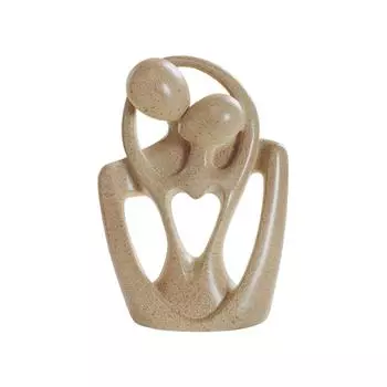 Абстрактная статуэтка пары, скульптура пары, абстрактная фигурка, абстрактная фигурка, креативное украшение для книжной полки, домашнего стола, декора отеля бежевый