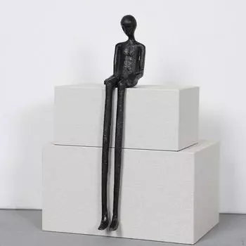 Абстрактная Статуя Персонажа Искусство Скульптура Коллекционная Креативная Декор Фигурка Настольная