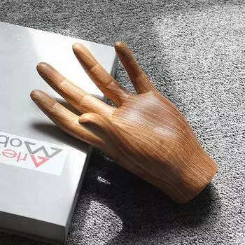 Абстрактное искусство Орнаменты Креативные пальмовые украшения Хранение Дисплей Стойка Модельная комната Гостиная Спальня Рабочий стол Современная мебель