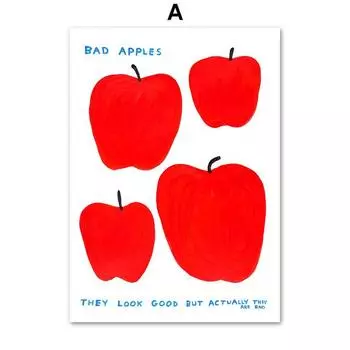 Абстрактное искусство плакат Дэвид Шригли картины для дома Deisgn Work Hard Play Hard холст настенные художественные принты безрамные принты без рамки 21*30cm