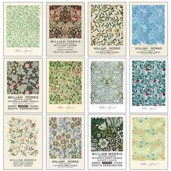 Абстрактное искусство, постер с цветами, постмодернистский эстетический дизайн, картины на холсте, принты, фотографии, подходящие для декора спальни, гостиной 21cm30cm NoFrame