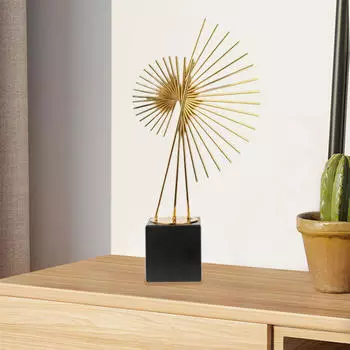 Абстрактное искусство Статуя Настольная скульптура Творческий домашний декор Украшения Настольные центральные украшения для офиса 19 cm x 38 cm