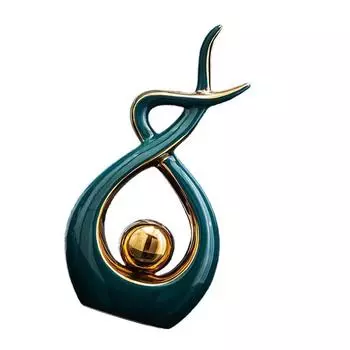 Абстрактное искусство украшения аксессуары для украшения стола в помещении декор тумбы под телевизор керамические изделия для домашнего декора для сцены no.3