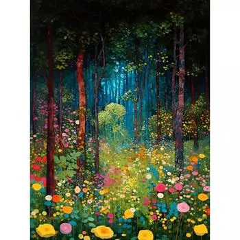 Абстрактные цветы холст картины современные цветочные принты постер настенное искусство картина для гостиной домашний декор спальни класс Cuadro 21cm30cm NoFrame