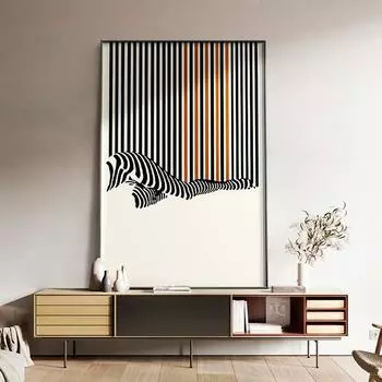 Абстрактные геометрические линии, холст, живопись, современный минималистский домашний декор, постеры, принты, настенные художественные картинки для гостиной, отеля 21*30cm