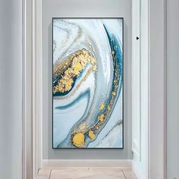 Абстрактные картины в стиле индустриальный деко, сочетание цветов, настенные художественные постеры и принты, украшения, живопись для гостиной, спальни, прохода 20cm40cm NoFrame