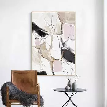 Абстрактные линии граффити, холст, живопись, большие постеры, принты, фотографии для гостиной, спальни, современное творчество, настенное искусство, домашний декор 21cm30cm NoFrame