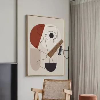 Абстрактные линии искусства Матисс Пикассо постер Бохо Интерьер Декоративные картины Печать Холст Настенные картины Домашний декор для гостиной 21x30cm No Framed