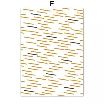 Абстрактный Бохо Солнце Радуга Линия Лист Пейзаж Настенное Искусство Холст Живопись Постеры и Принты Картины для Отеля Бара для Декора Гостиной 21cm30cm NoFrame