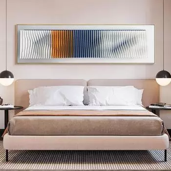 Абстрактный коричневый геометрический постер, современные настенные художественные картины для гостиной, офисного декора, сочетание цветов, печать на холсте, картины 20cm40cm NoFrame