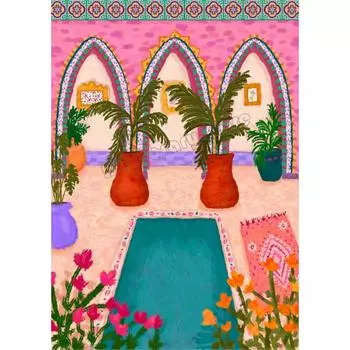 Абстрактный Мировой Город Путешествия Санторини Сан-Франциско Токио Пейзаж Постер Холст Живопись Настенные Картины Домашний Декор Интерьера Подарок 21cm30cm NoFrame