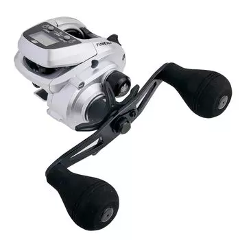 Abu Garcia Fune DLC Squid Metal Filefish Hairtail Tairaba Horse Mackerel Flounder Counter H-L серебряный