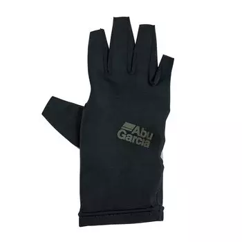 Abu Garcia Sunblock Palmless Gloves Black M Size