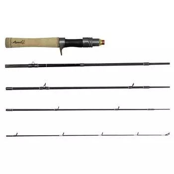 Abu Garcia Troutin Marquis Asrai 2-х секционный форель Native TMAC-555L-MB чёрный