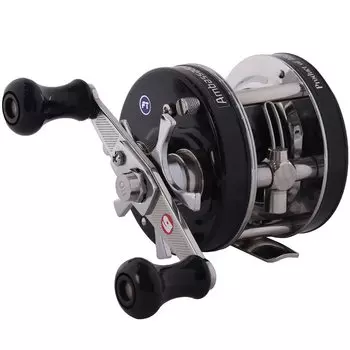 AbuGarcia Ambassador 4600CA Factory Tune Black Right Hand Clutch Type Double Hand Bass Snakehead Catfish Top Water Round Reel (Посол)