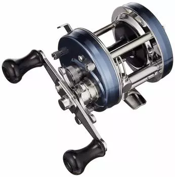AbuGarcia Ambassador 5500CS Rocket Blue Gray Праворучная двухручная круглая катушка для ловли окуня и змееголова сома