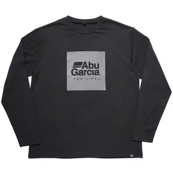 AbuGarcia Bug Off Box Logo Длинный рукав Черный M (Абу Гарсия) Футболка чёрный