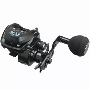 AbuGarcia MAX DLC большой экран цифровой счетчик строк левосторонний средний глубокий желобок высокая передача силовая ручка модель MHP-L