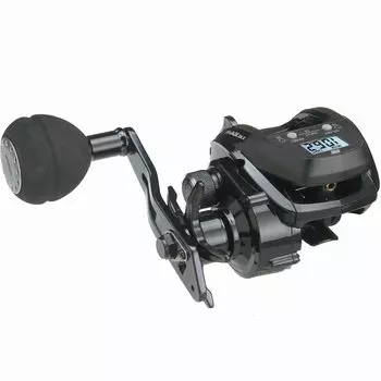 AbuGarcia MAX DLC MHP Большой экран Цифровой счетчик строк Правосторонний Средний глубокий желобок Высокая передача Модель с ручкой управления