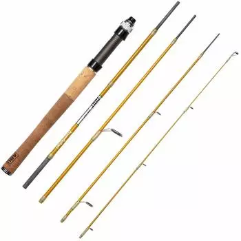 AbuGarcia Pack Rod Spinning Rockfish Aging Area Trout Black Bass (ZoomSafari) ЗМСС-605Л чёрный