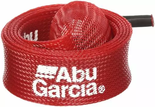 AbuGarcia Rod Belt Mesh Rod Cover RED M For Spinning Rods