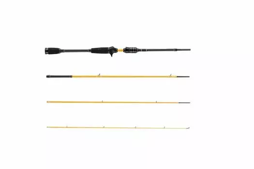 AbuGarcia Salty Style Colors Active Yellow SStyle Colors Fishing Rod Pack Rod Light Game STCC-704LT