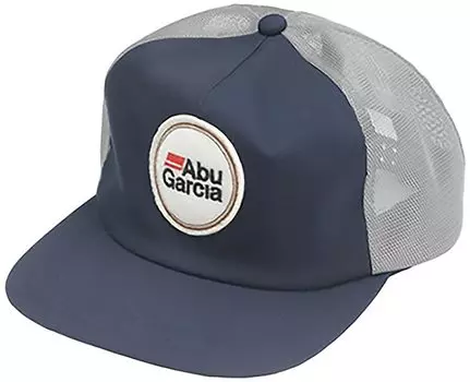 AbuGarcia Soft Brim Patch Mesh Navy Cap,