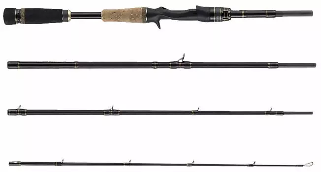 AbuGarcia World Monster WMonster MGS Pack Rod Overseas Expedition Monster Fish Snakehead Catfish WMCC-654M