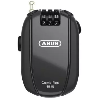 ABUS COMBIFLEX BREAK a reliable combination cable 85cm Japanese 85, German-made bicycle-specific lock, black, [Official Product] чёрный