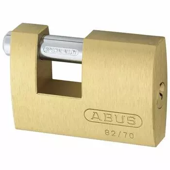 ABUS Cylinder Padlock Monoblock 82-70 золотой