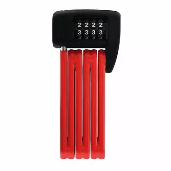 ABUS надежный немецкий велосипедный ключ складной устойчивый к ржавчине легкий складной замок лезвие замок дискового типа доступен в 3 цветах уровень безопасности 7 бордовый красный