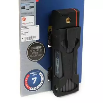 ABUS надежный немецкий велосипедный ключ складной легкий устойчивый к ржавчине замок дорожный велосипедный ключ лезвие замок система защиты от кражи 80 см черный бордовый японский чёрный