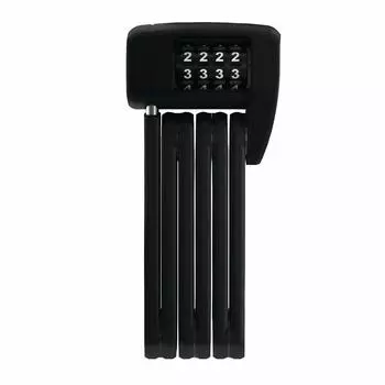 ABUS Reliable German Bicycle Key Foldable Rust Resistant Lightweight Lock Theft Protection System 60cm Black Dial Type LITE MINI Japanese [BORDO чёрный