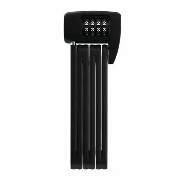 ABUS Reliable German Bicycle Key Foldable Rust Resistant Lightweight Lock Folding Lock Blade Lock Dial Type Lightweight Security BORDO LITE 6055C SH