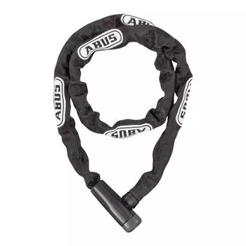 ABUS Reliable German brand for 100 years Lightweight Rust resistant Bicycle key lock Road bike key Chain lock Theft compensation system 110cm Black