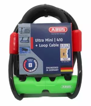 ABUS ULTRA MINI ABUS 410/150 HB140+SH34+10/120 (ЧЕРНЫЙ/ЗЕЛЕНЫЙ) [Элемент]