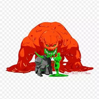 Abyss Vs Capcom 2 Vs Capcom 2 Age Of Heroes Nils Styge Утюг на термопереносной печати Виниловые нашивки Наклейка для одежды DIY Аппликации Моющиеся нашивки