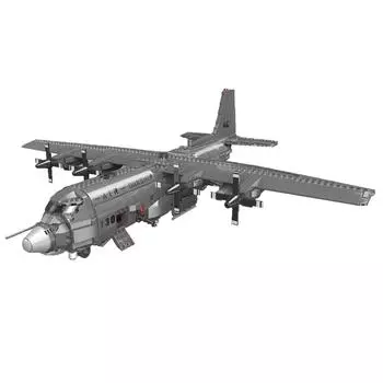 AC130 Gunship Airplane Model Kits C130 / C 130 Hercules Военный самолет (1713 шт.) Наборы строительных блоков «Самолеты и реактивные самолеты»