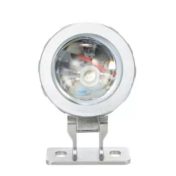 AC85-265V 10W RGB светодиодный подводный светильник с дистанционным управлением, 16 цветов, меняющийся UK Plug чёрный