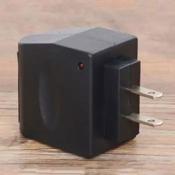 AC90-240V to DC12V Адаптер переменного тока в постоянный Удобный, простой в использовании Легкий автомобильный прикуриватель Адаптер источника питания переменного тока в постоянный для автомобильного вентилятора чёрный