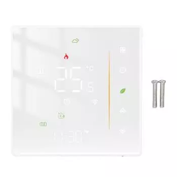 AC95240V Smart Thermostat Wifi 6 периодов программируемый сенсорный экран голосовое управление APP термостат для H
