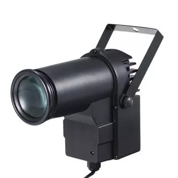 AC95-240V 15W RGB LED Mini Spot Lamp Stage Lighting Fixture с пультом дистанционного управления, поддерживает 16 цветов, меняющихся/B