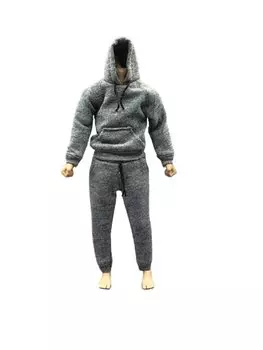 [AC] 1/12 Movie Anime Game Shooting Fashion Clothes Clothes for Action Figures Hoodie Shoes Short Sleeve H Mouse Color