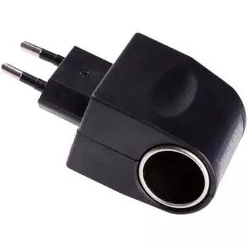 AC 220 В в DC 12 В ЕС вилка конвертер автомобильный адаптер прикуривателя настенная розетка адаптер конвертер автомобильные аксессуары предметы 5x5x5cm